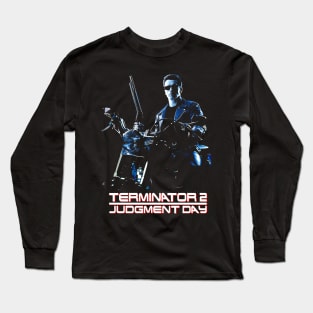 The Man Of The Future Terminators Juogment Day Long Sleeve T-Shirt